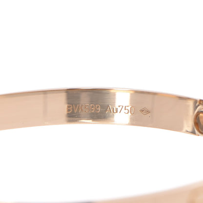 Cartier 18K Yellow Gold LOVE Bracelet 18 4 of 7