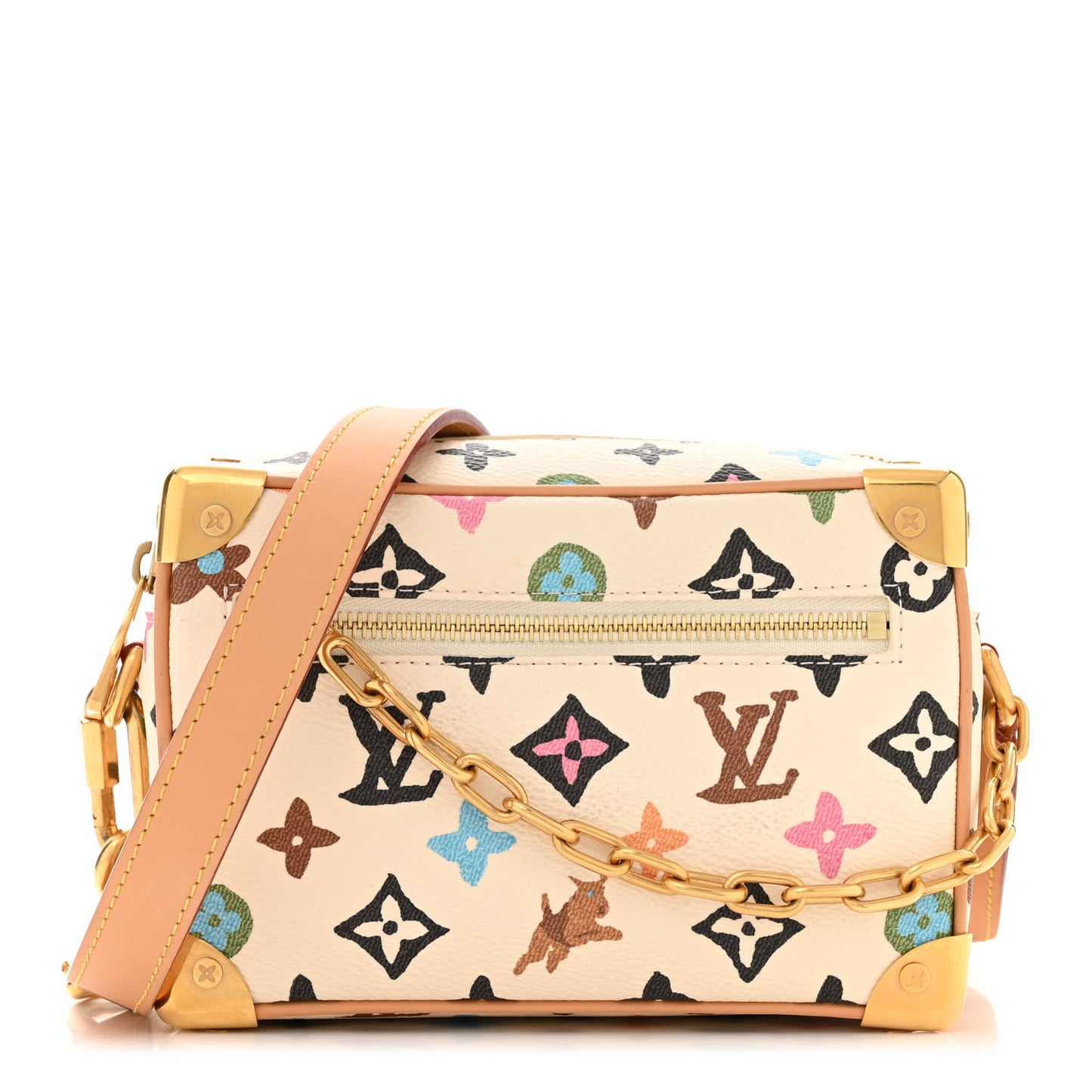 LOUIS VUITTON X TYLER THE CREATOR Monogram Craggy Mini Soft Trunk Vanilla