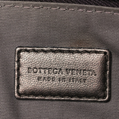 Bottega Veneta Metallic Nappa Intrecciato Zip Pouch Bronze 6 of 8