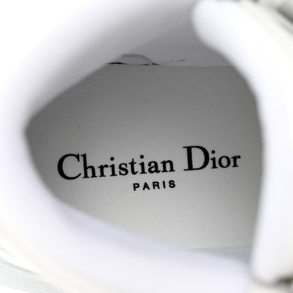 Christian Dior Nylon Fabric Womens D-Player High Top Sneakers 39.5 White Grey 7 of 9
