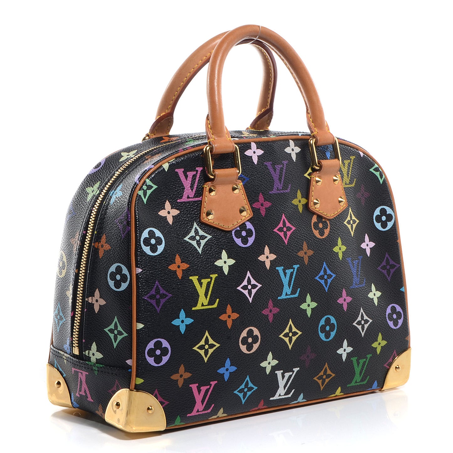 Monogram Multicolor Trouville Black