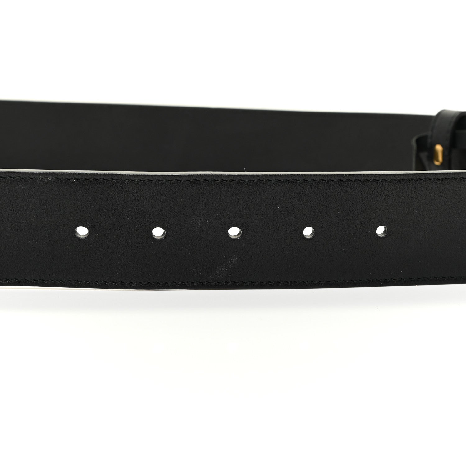 Gucci Calfskin Double G 40mm Belt 95 38 Black 4 of 10