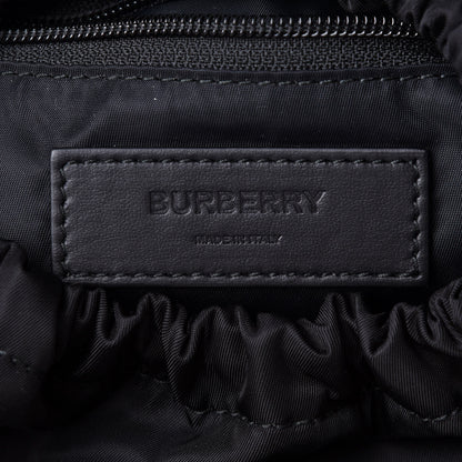 Burberry Nylon Medium Leo Sling Bag Black Yellow Grey 5 of 9