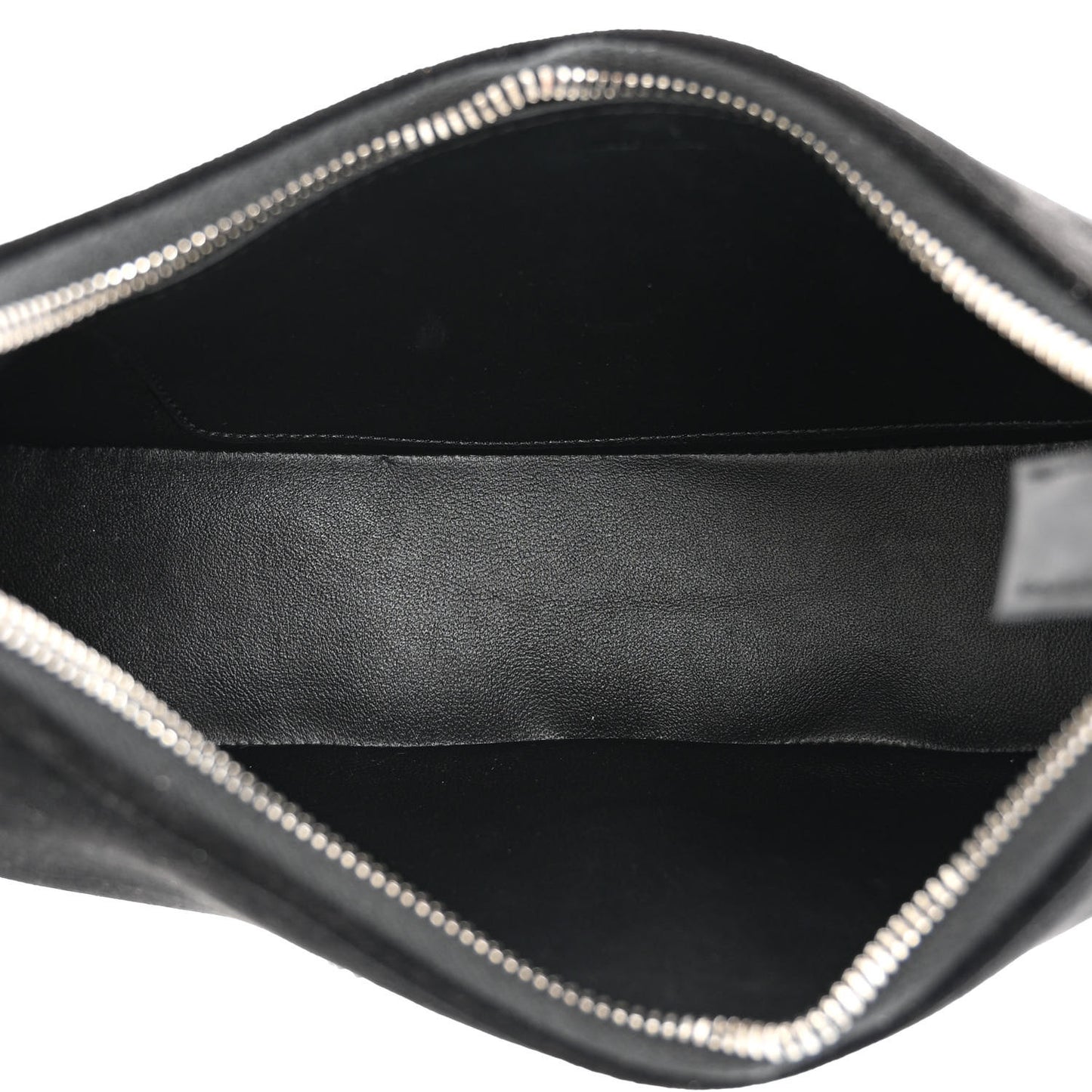 Velvet Strass Triomphe Ava Shoulder Bag Black