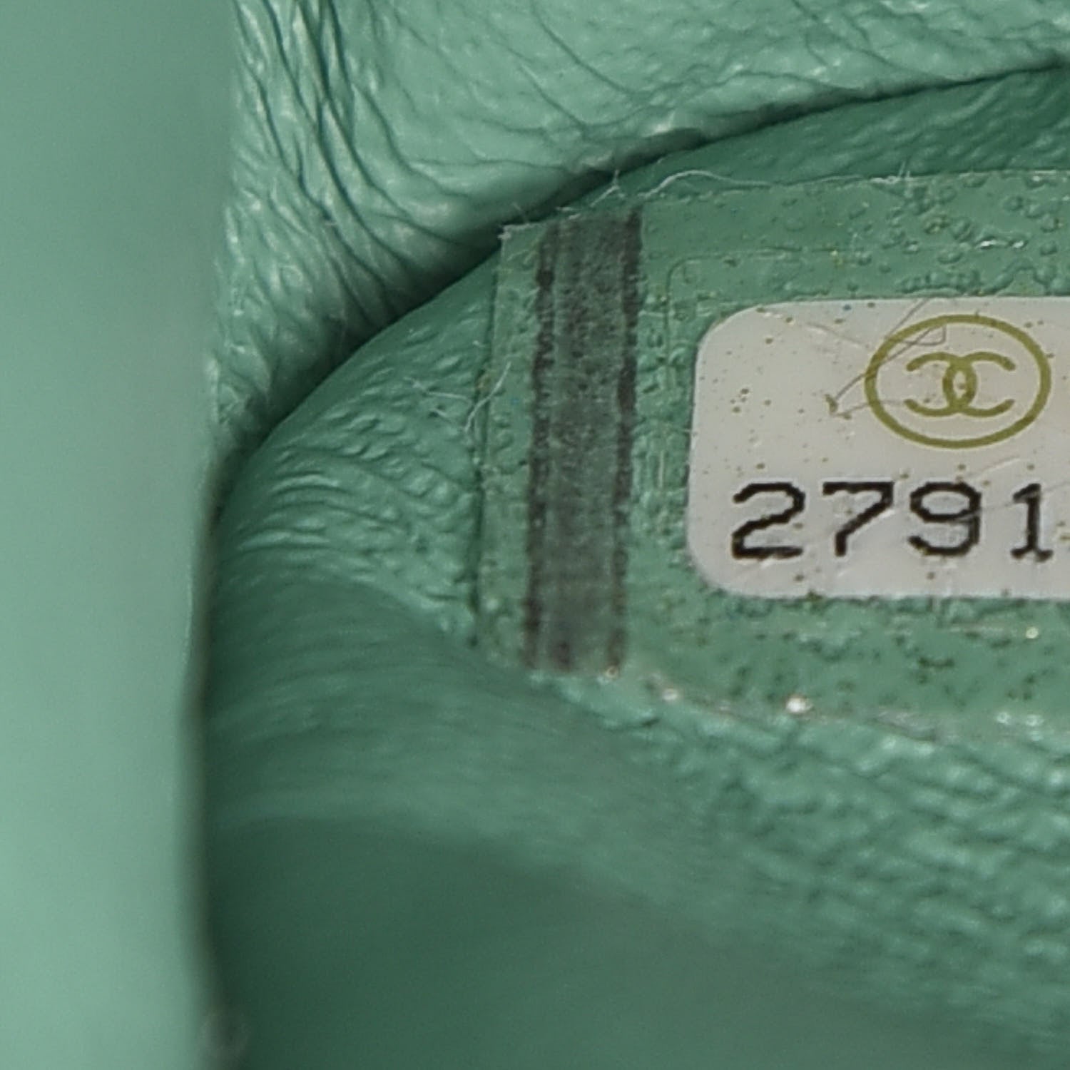 Chanel Tweed Quilted Medium Double Flap Green White Blue Orange 7 of 9