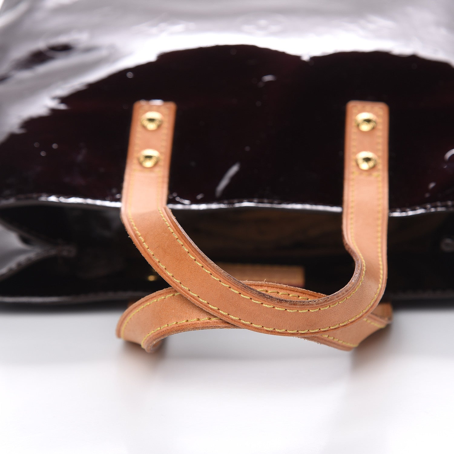 Louis Vuitton Vernis Reade PM Amarante 9 of 9