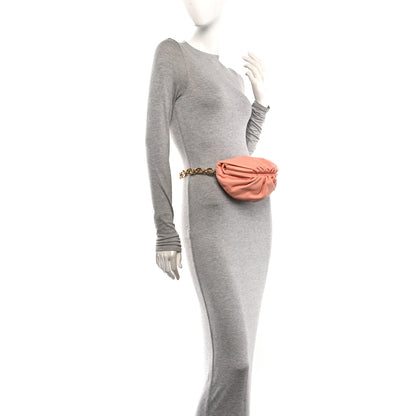 Bottega Veneta Nappa The Belt Chain Pouch Peachy 2 of 12