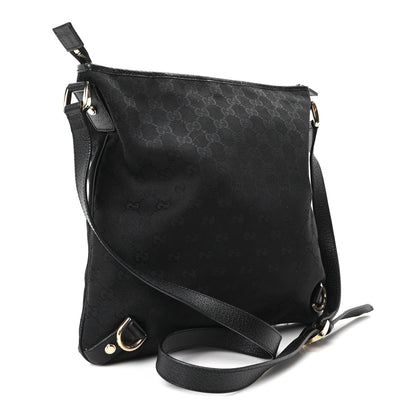 Gucci Monogram Abbey Messenger Bag Black 3 of 10