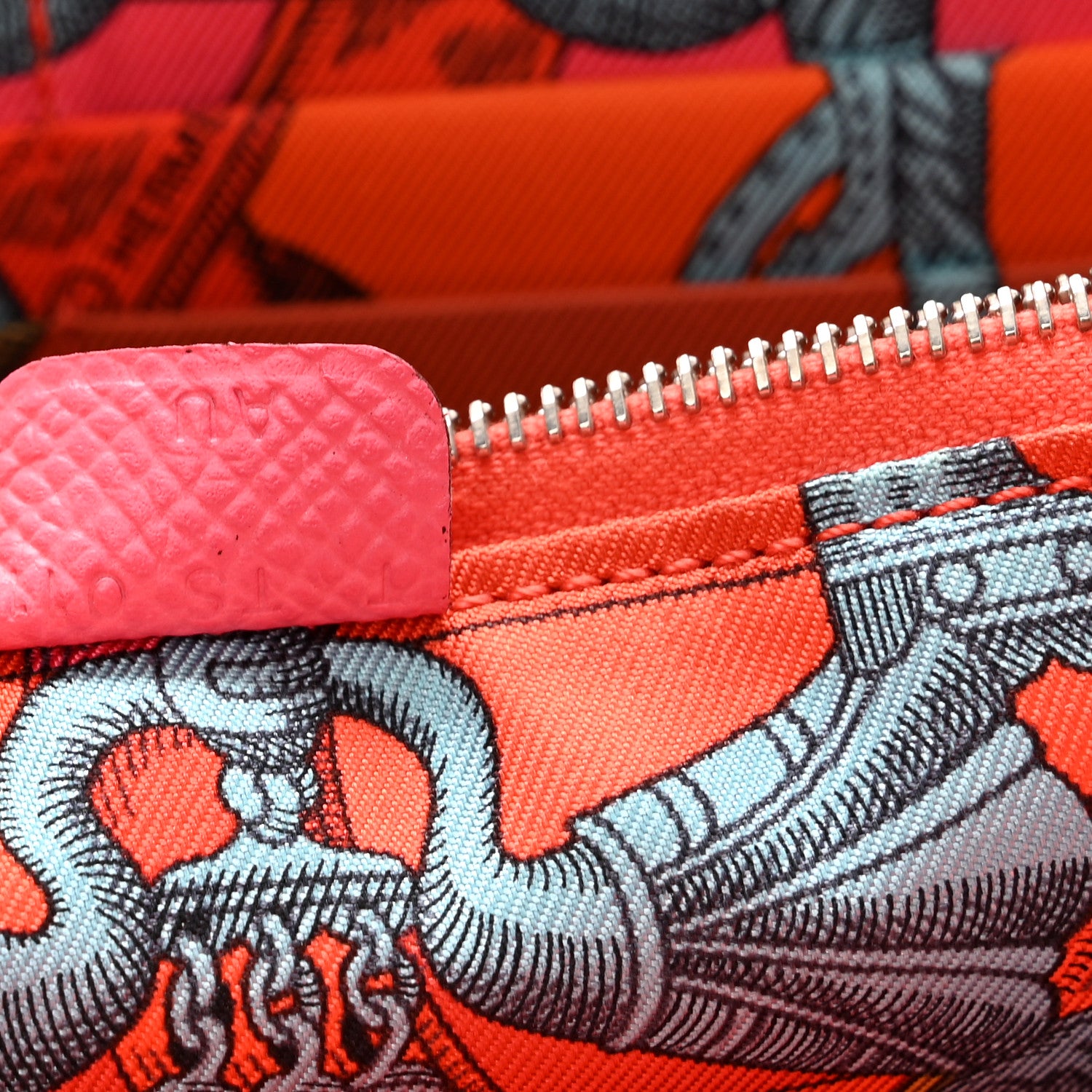 Hermes Epsom Silk'In Wallet Rose Azalee 7 of 8