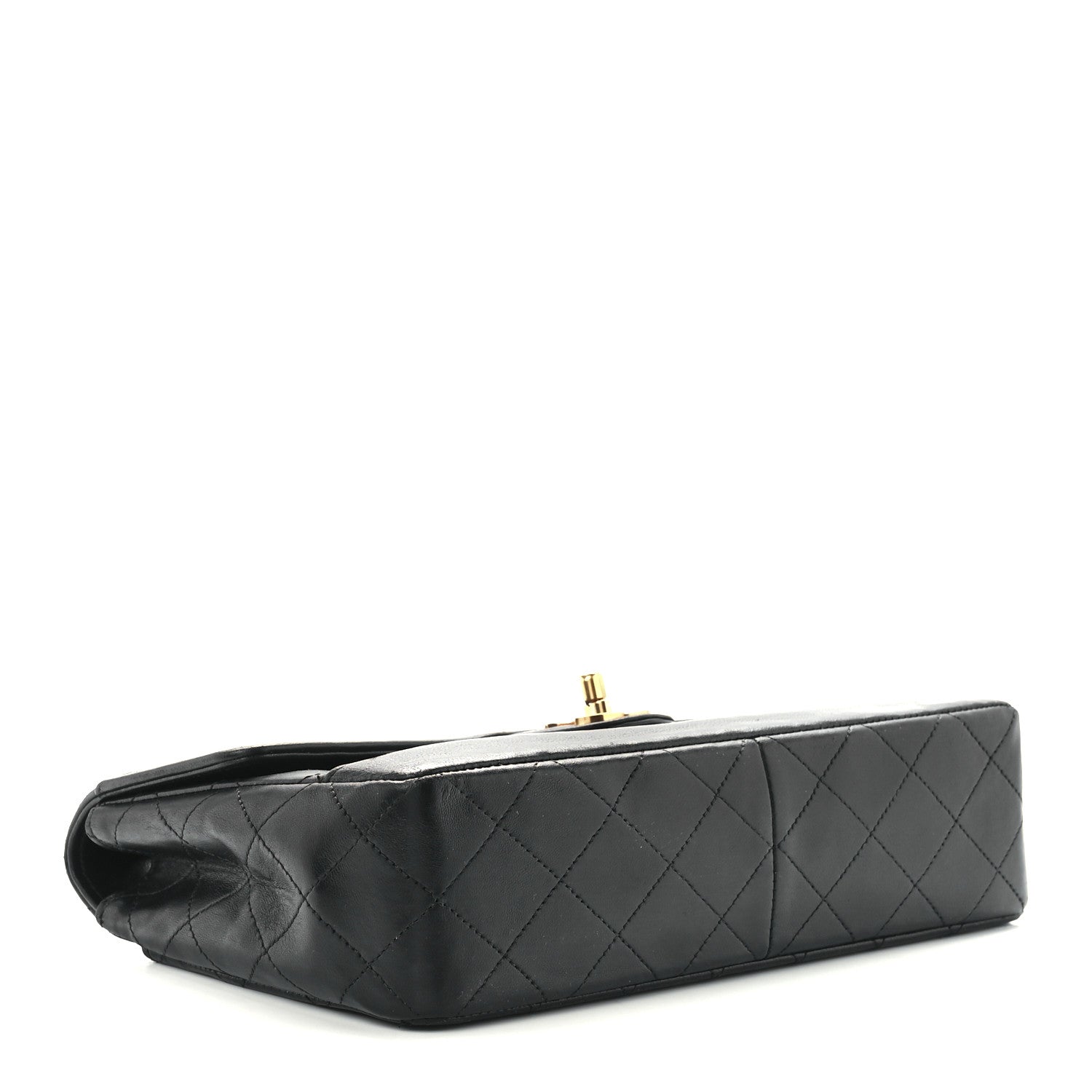 Chanel Lambskin Quilted Small Single Flap Black 4 of 12