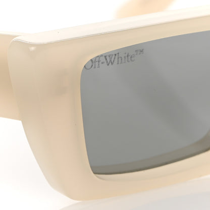 Off-White Acetate Marfa Sunglasses Beige 7 of 8