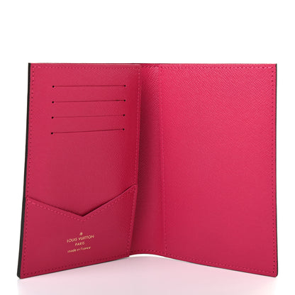 Louis Vuitton Monogram 2021 Christmas Animation Hollywood Passport Cover Fuchsia 5 of 6