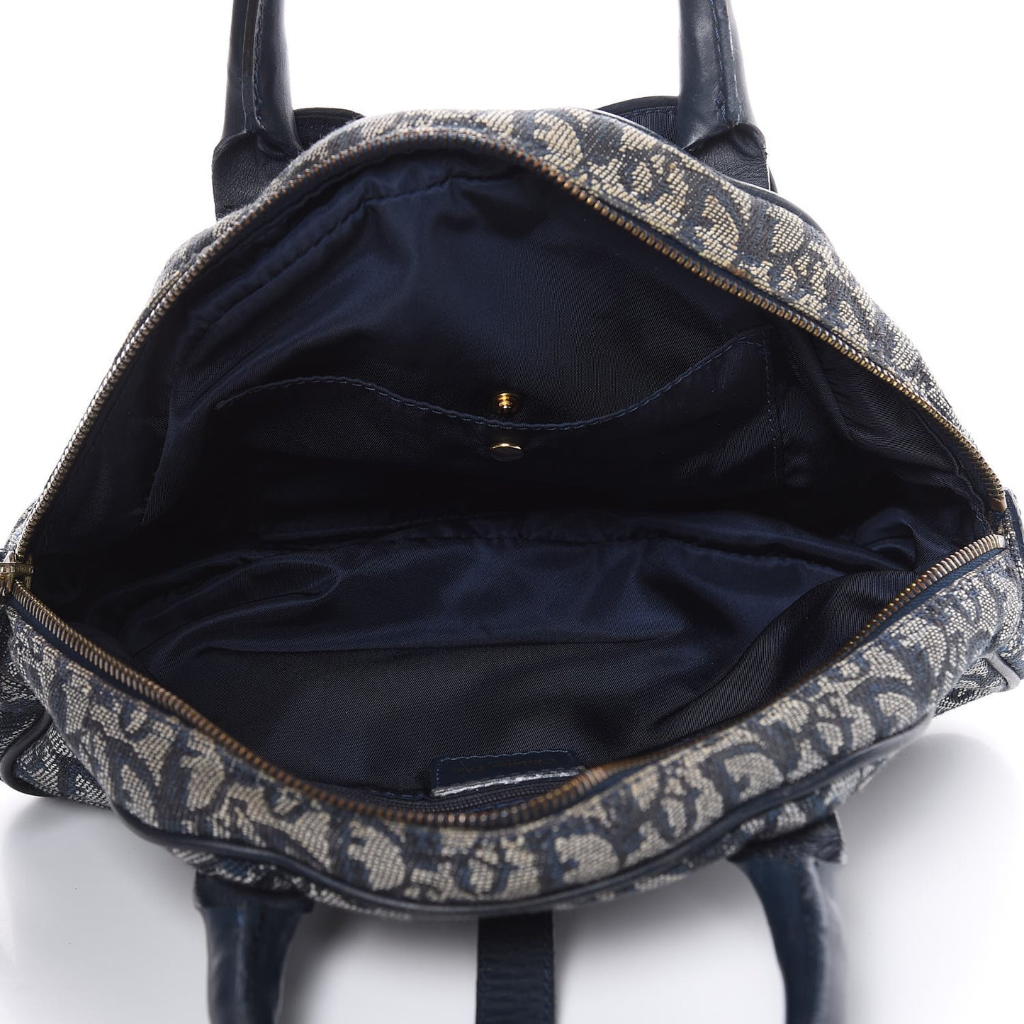Monogram Mini Saddle Bowler Navy