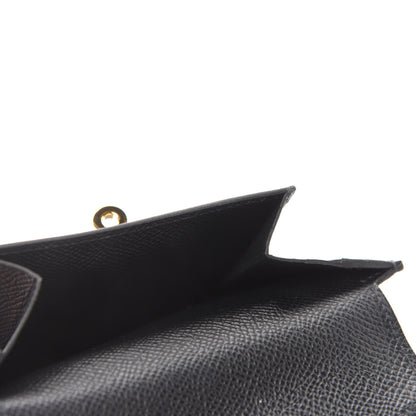 Hermes Epsom Kelly Pocket Compact Wallet Black 5 of 8
