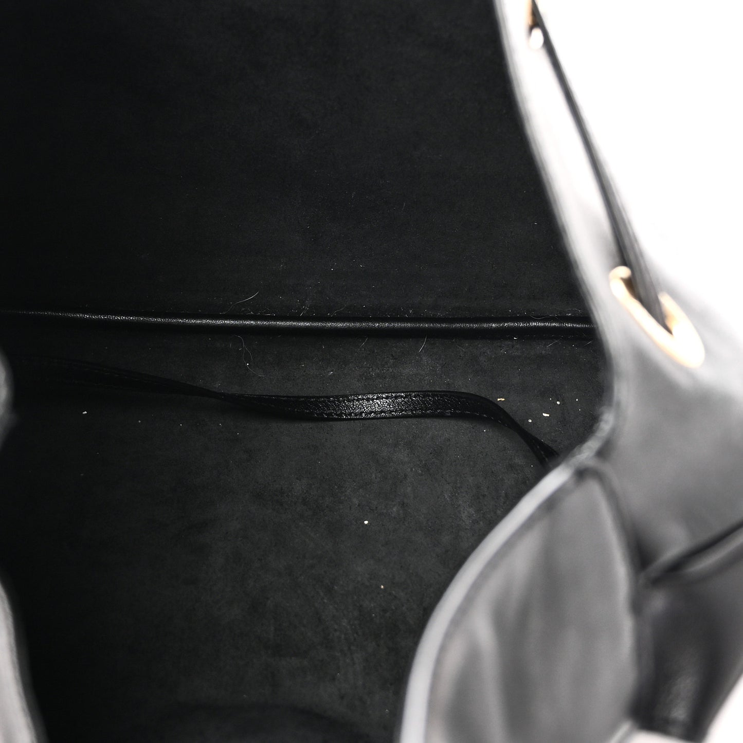 Smooth Calfskin Paris VII Large Flat Hobo Black