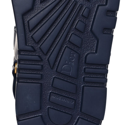 Christian Dior Lambskin Dioract 10mm Sandals 37.5 Blue 7 of 10