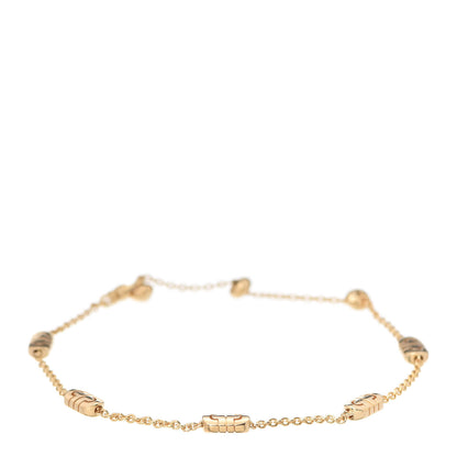 Bulgari 18K Yellow Gold Parentesi Chain Bracelet 1 of 5