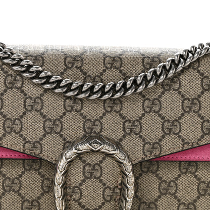 Gucci GG Supreme Monogram Small Dionysus Shoulder Bag Pink 8 of 13