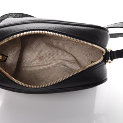 Gucci Pebbled Calfskin Small Soho Disco Bag Black 5 of 8