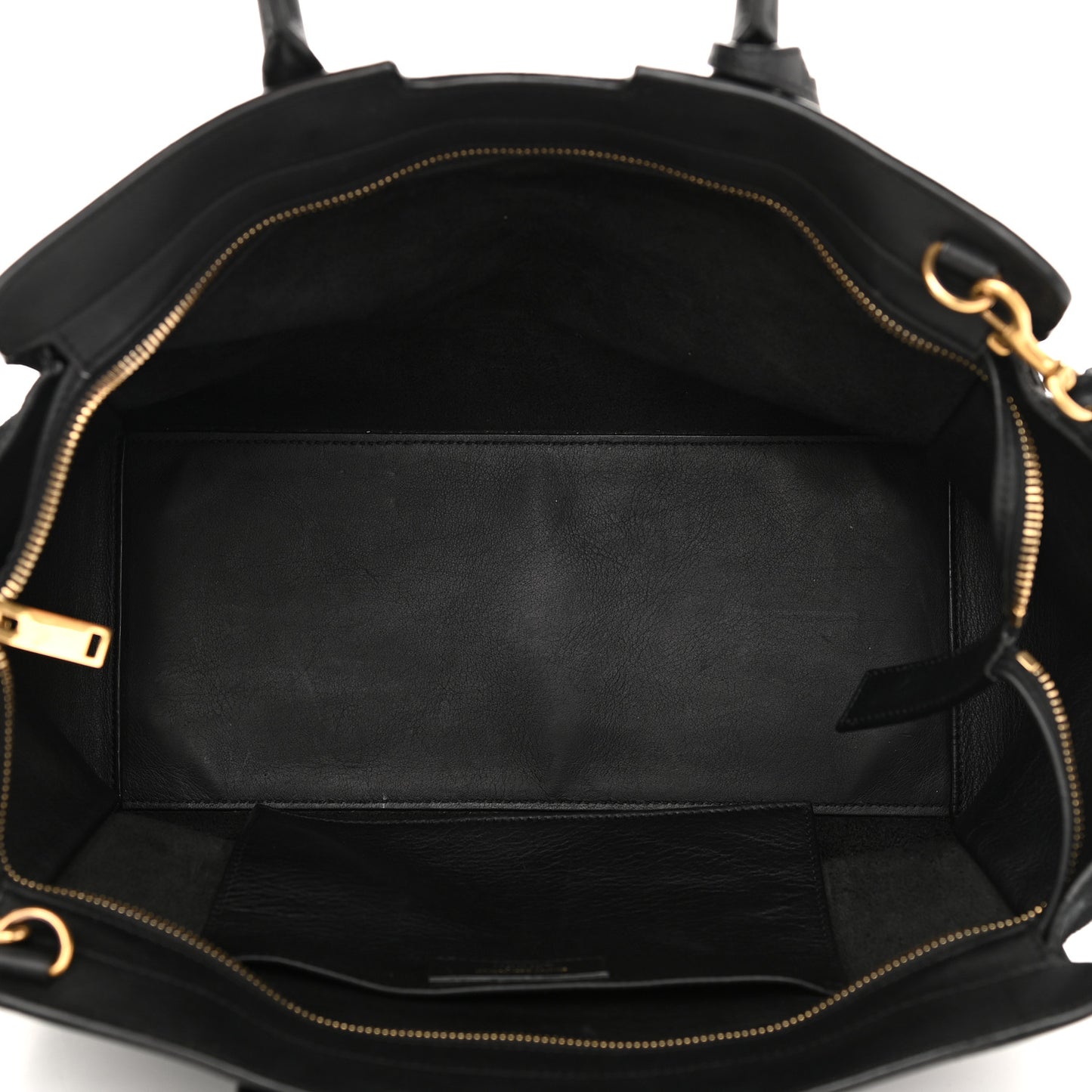 Calfskin Small Monogram Downtown Cabas Black