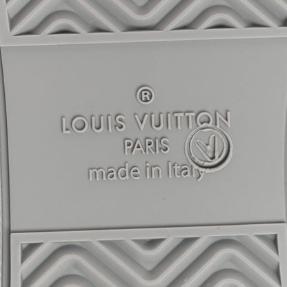 Louis Vuitton Monogram Calfskin Mens Rivoli Sneakers 8 Red 6 of 9