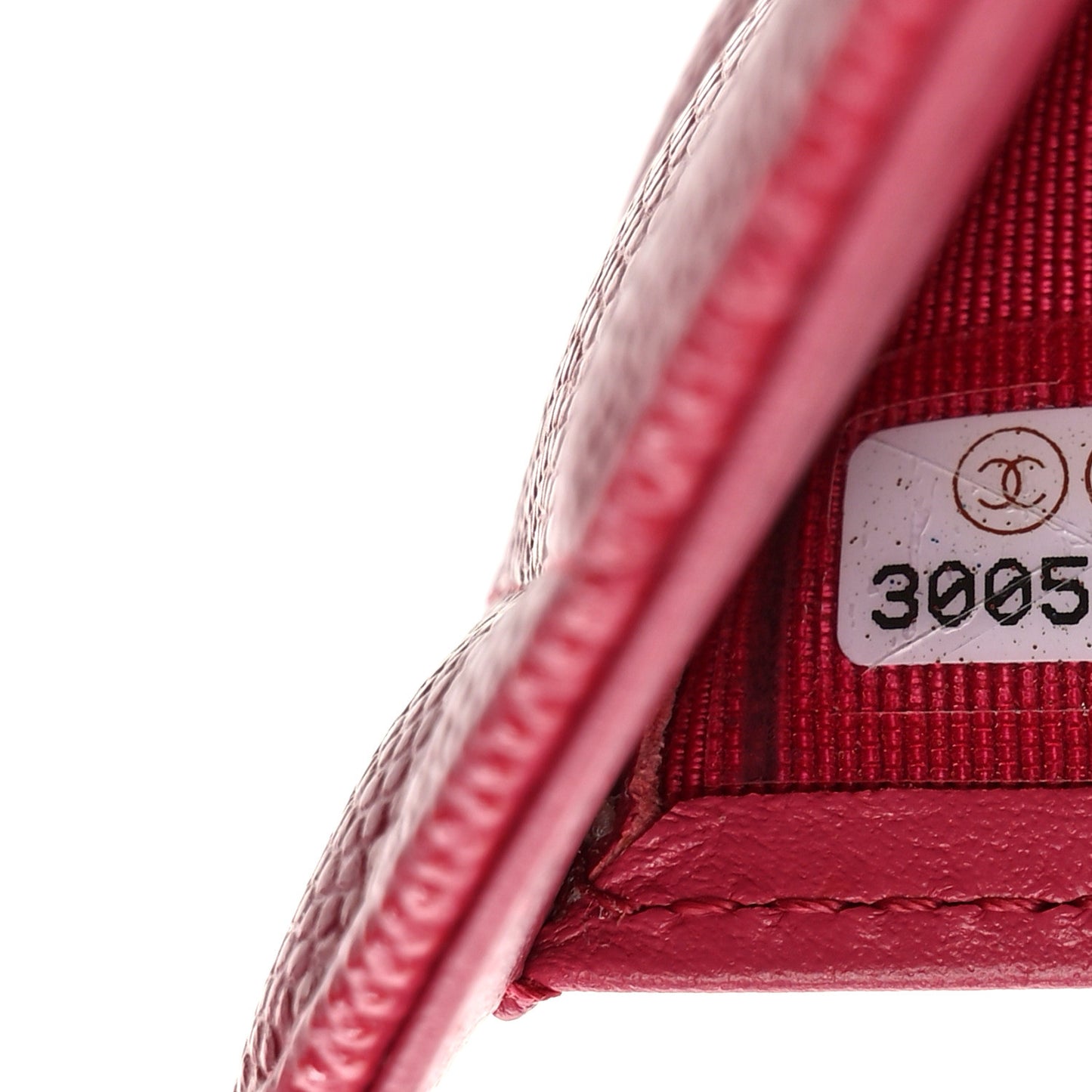 Caviar Quilted Compact Flap Wallet Pink