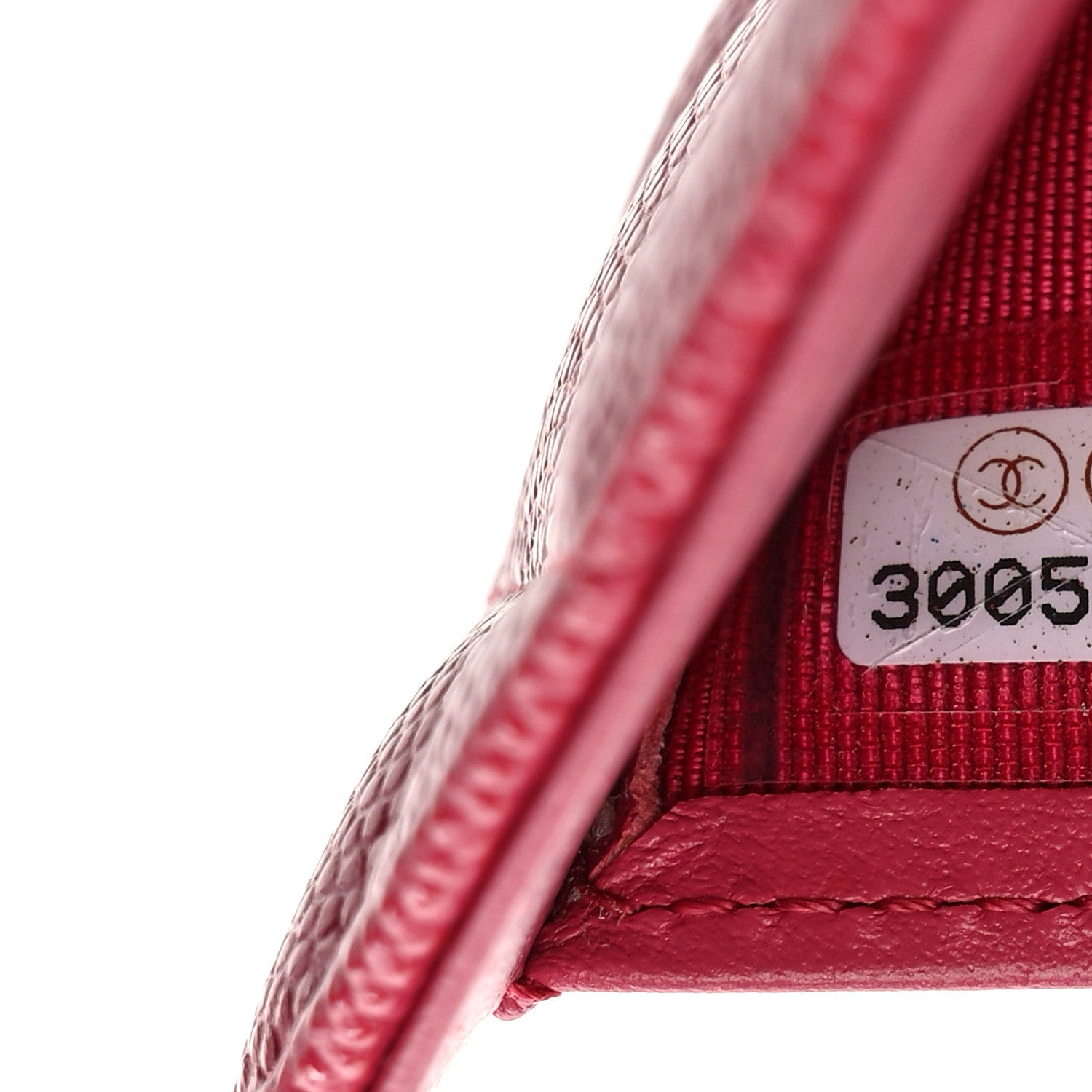 Chanel Caviar Quilted Compact Flap Wallet Pink 8 of 8