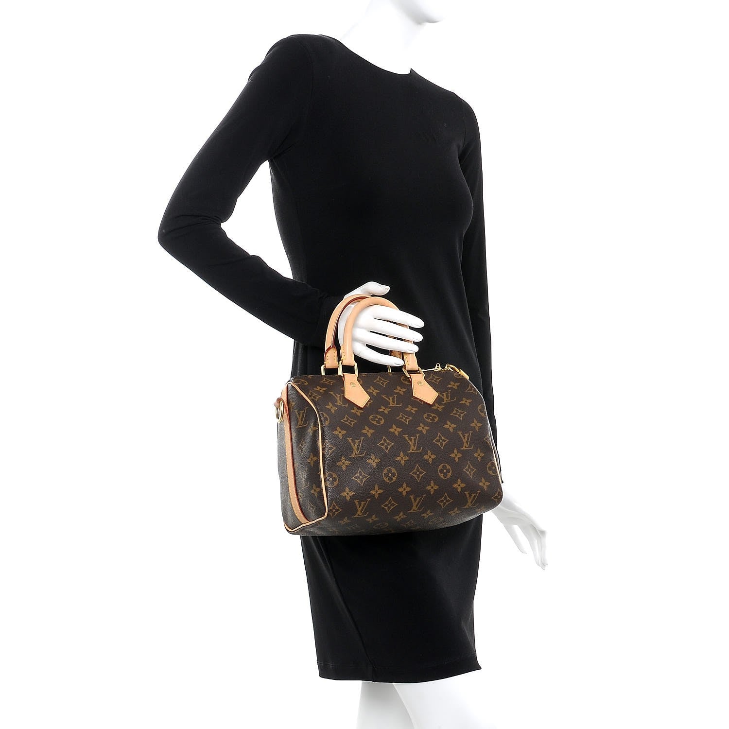 Louis Vuitton Monogram Speedy Bandouliere 25 3 of 10