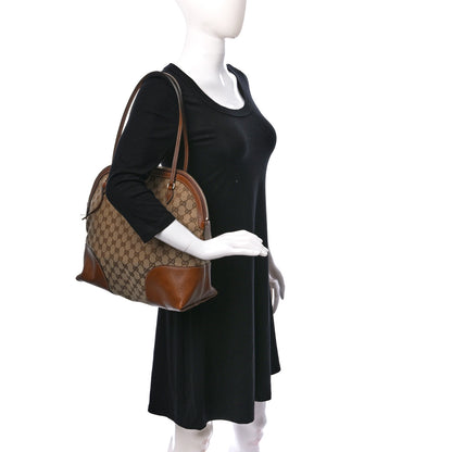 Gucci Monogram Medium Bree Shoulder Bag Beige Tabacco 2 of 9