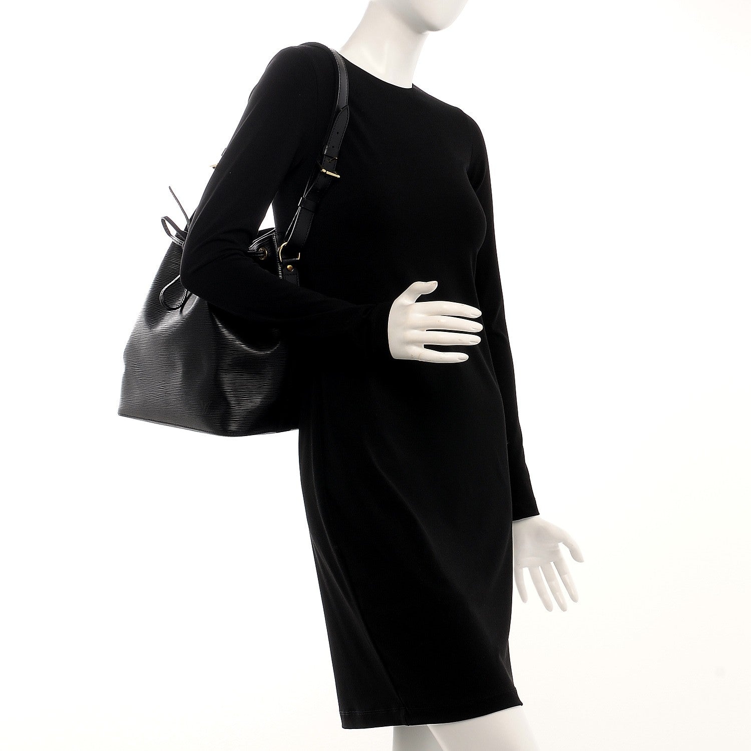 Louis Vuitton Epi Petit Noe Black 2 of 8