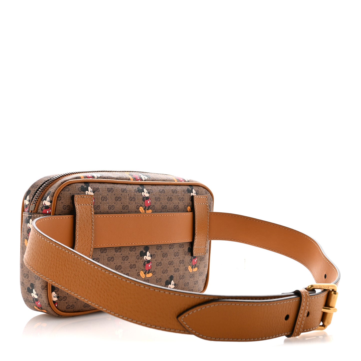 X DISNEY Mini Vintage GG Supreme Monogram Mickey Mouse Small Belt Bag 90 36 Beige Vintage Sun Oil