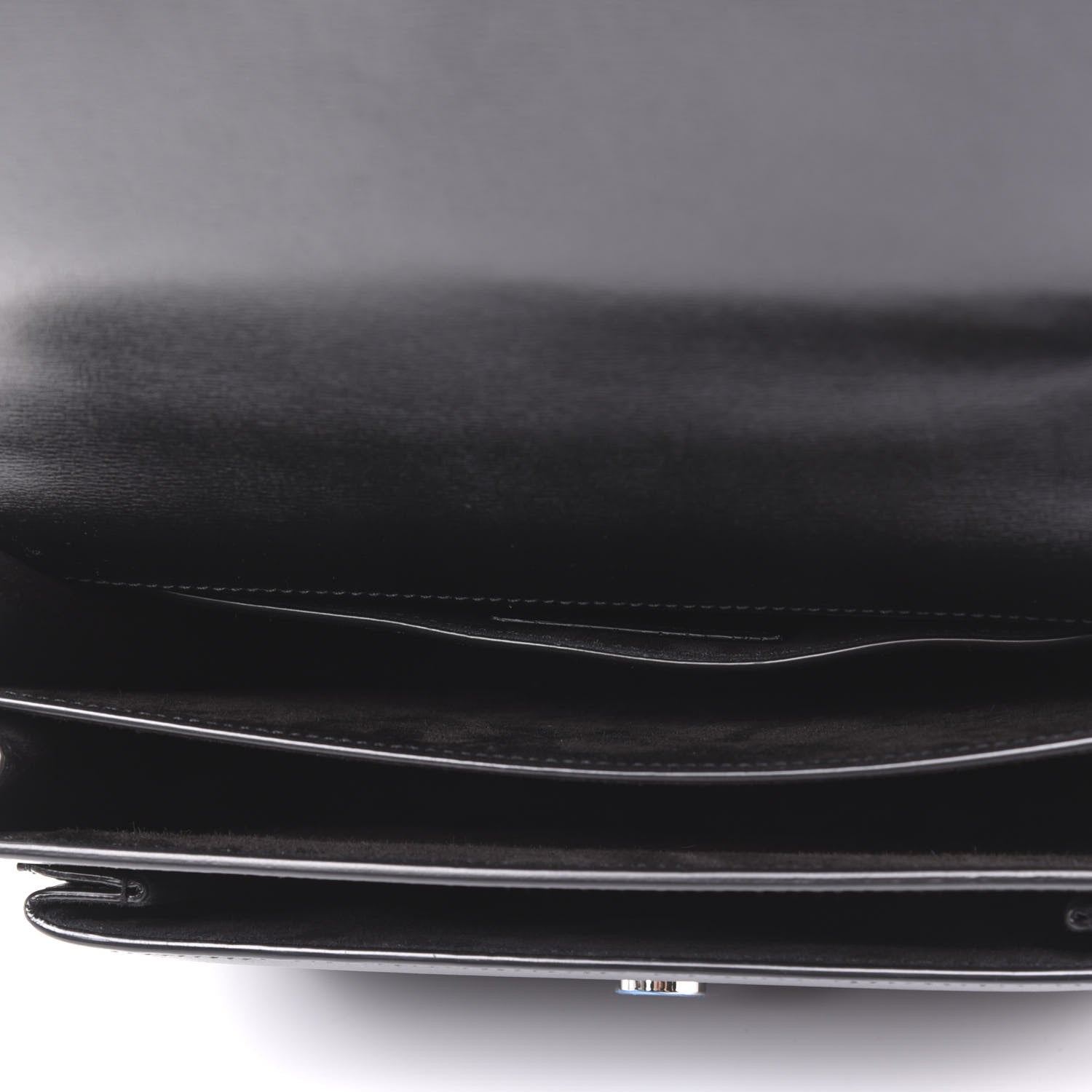 Saint Laurent Calfskin Medium Monogram Sunset Black 4 of 10
