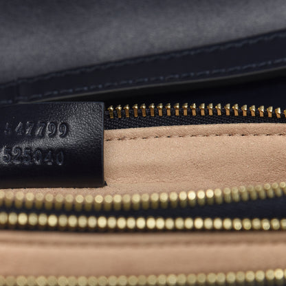 Gucci Crystal Monogram Plutone Calfskin Web Ophidia Flap Messenger Bag Straw Yellow Blue 7 of 12