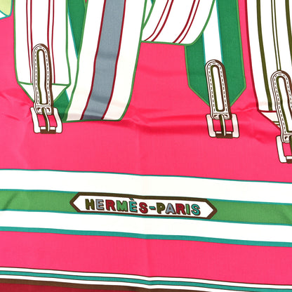 Hermes Silk Les Sangles Finesse Scarf 140 2 of 4