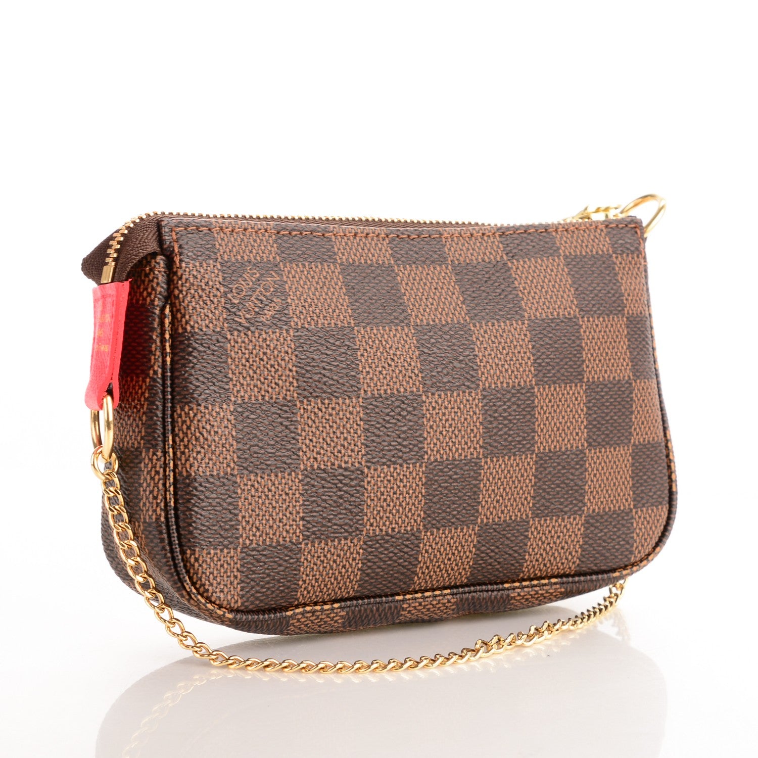 Louis Vuitton Damier Ebene 2016 Christmas Animation Mini Pochette Accessories 3 of 7