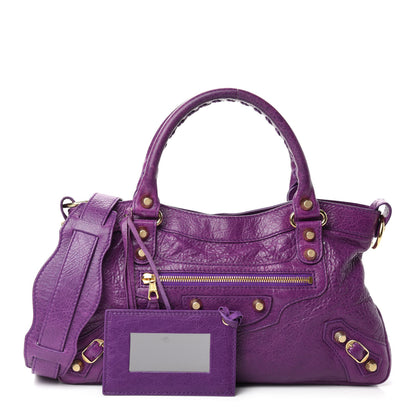 Balenciaga Agneau Giant 12 Gold Hardware First Ultraviolet 1 of 12