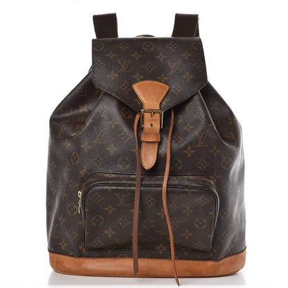 Louis Vuitton Monogram Montsouris GM Backpack 1 of 14