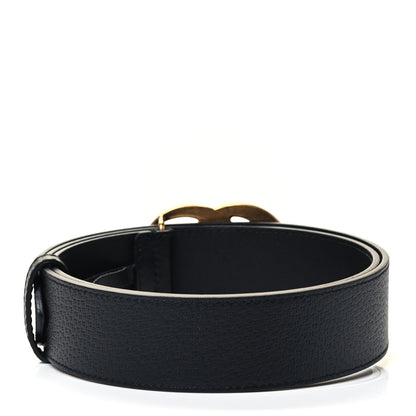 Gucci Textured Calfskin Double G 40mm Belt 85 34 Black 2 of 3