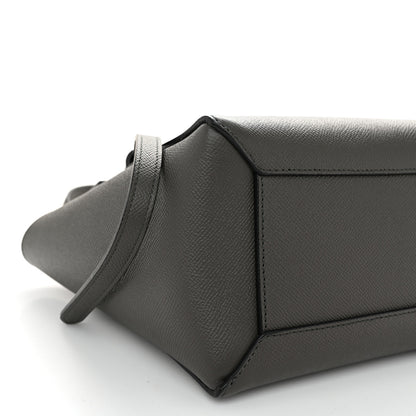 Celine Grained Calfskin Micro Belt Bag Grey 10 of 11