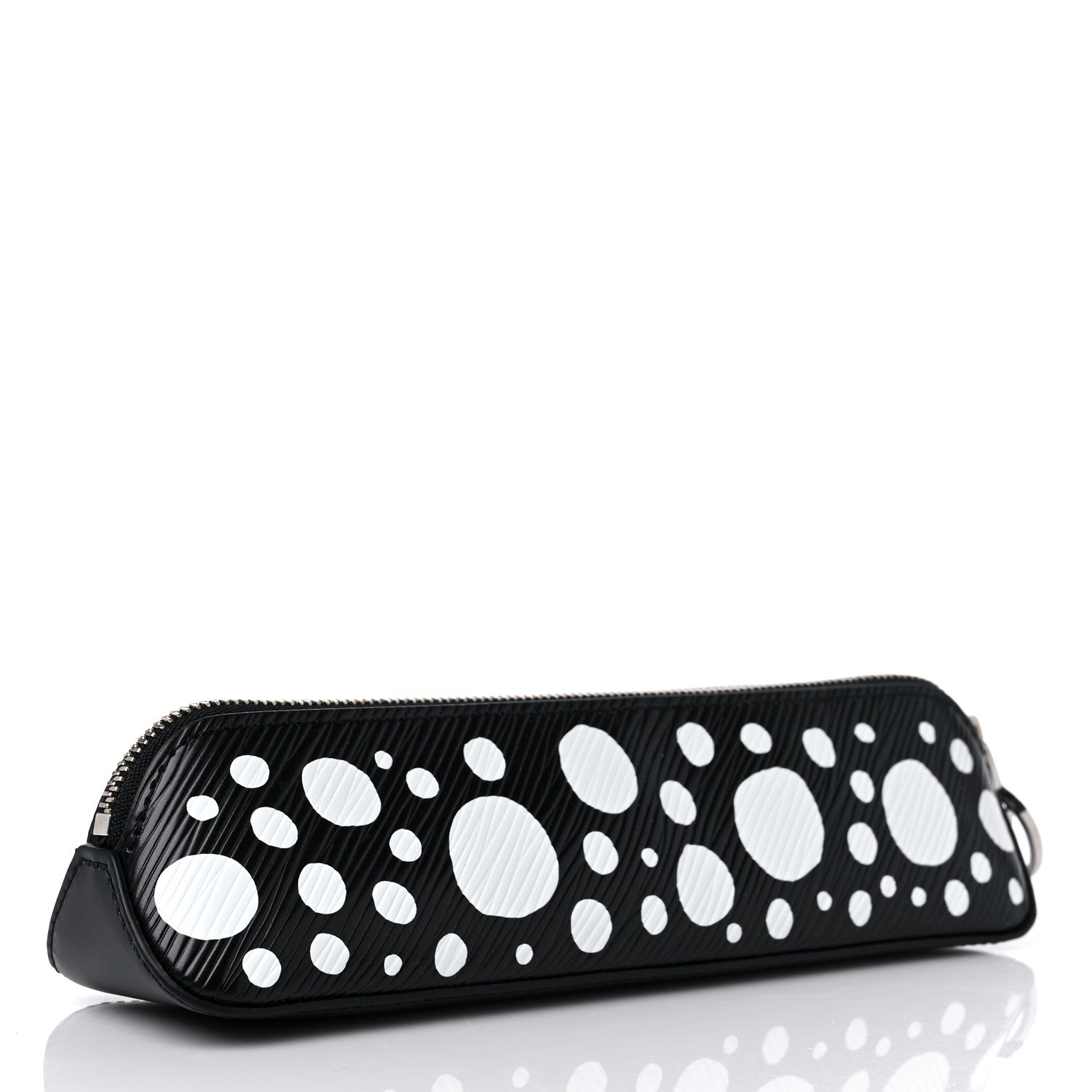 Louis Vuitton X YK Epi Infinity Dots Elizabeth Pencil Pouch Black White 3 of 9