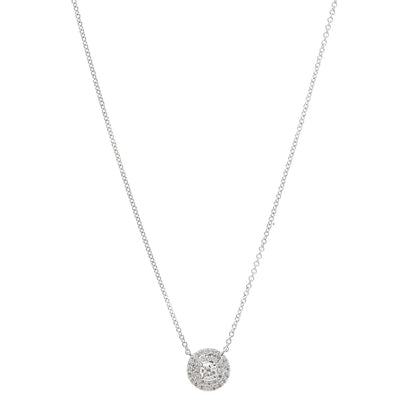 Tiffany Platinum Diamond Soleste Pendant Necklace 1 of 6