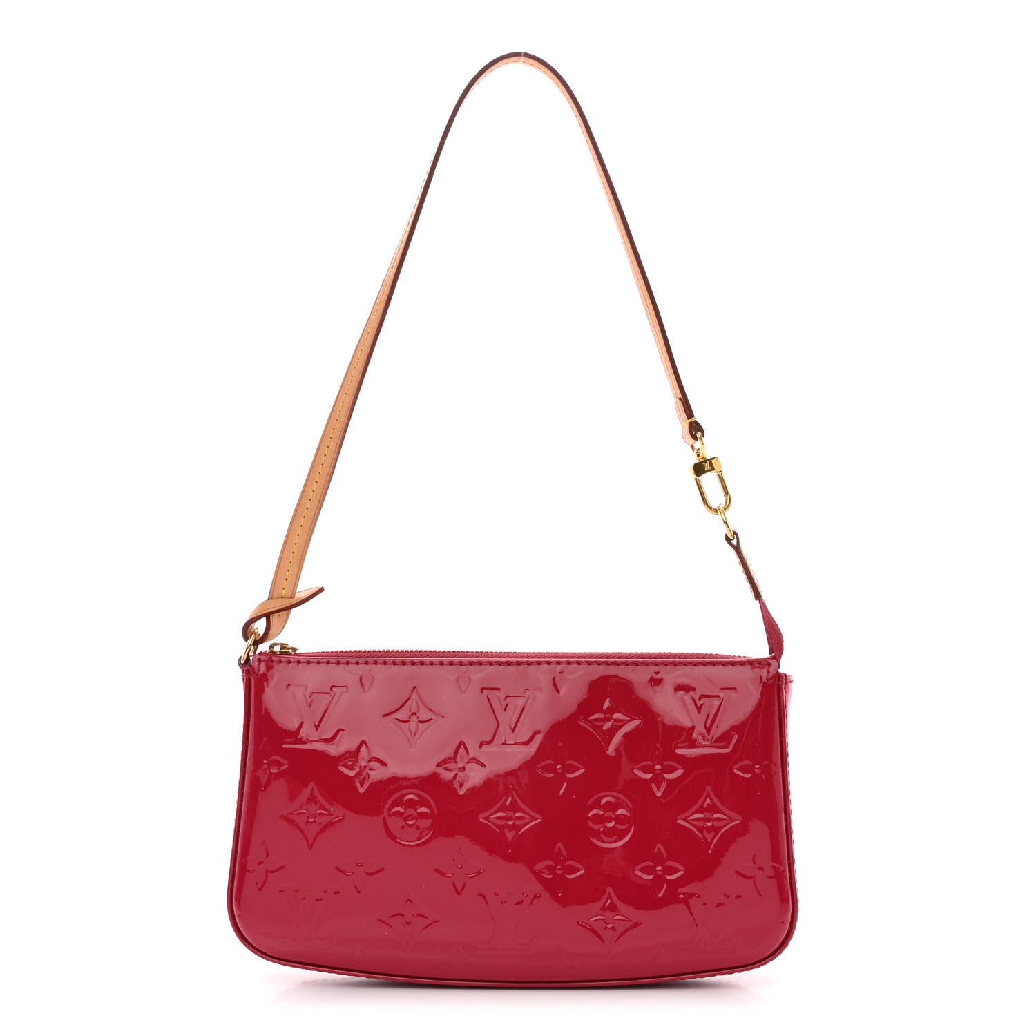 Louis Vuitton Vernis Pochette Accessories NM Rose Indien 1 of 10