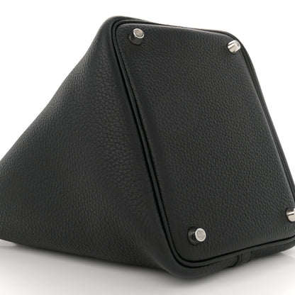 Hermes Taurillon Clemence Picotin Lock 18 PM Black 9 of 11