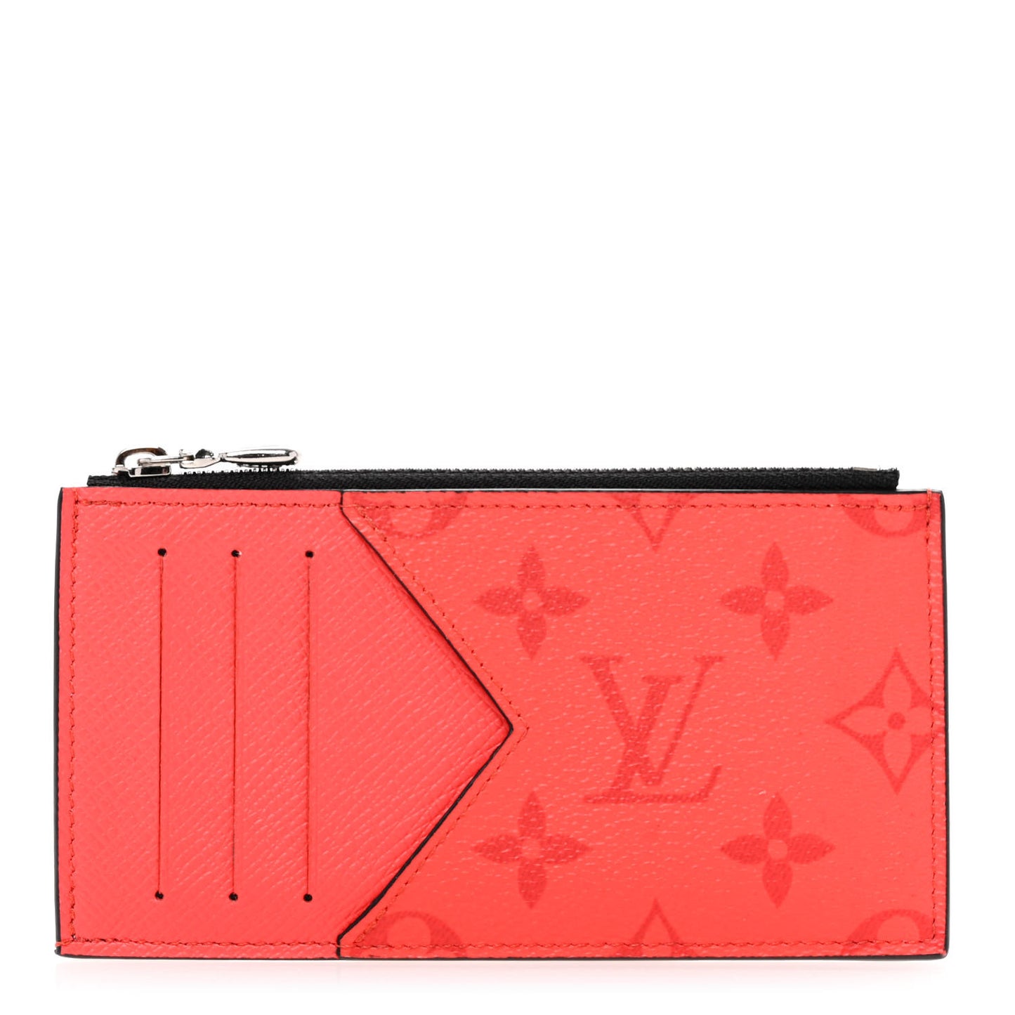 Taigarama Coin Card Holder Fire Red