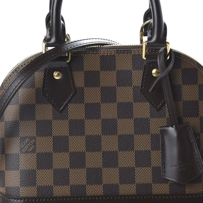 Louis Vuitton Damier Ebene Alma BB 8 of 9