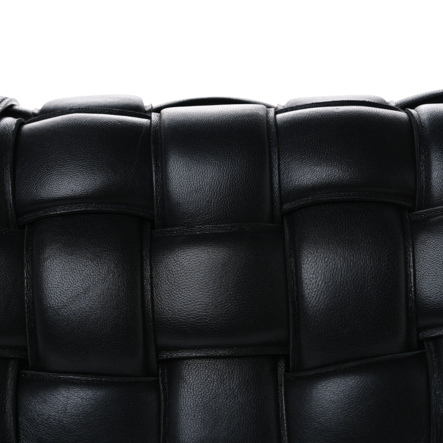 Bottega Veneta Nappa Maxi Intreccio Padded Cassette Crossbody Bag Black 7 of 10