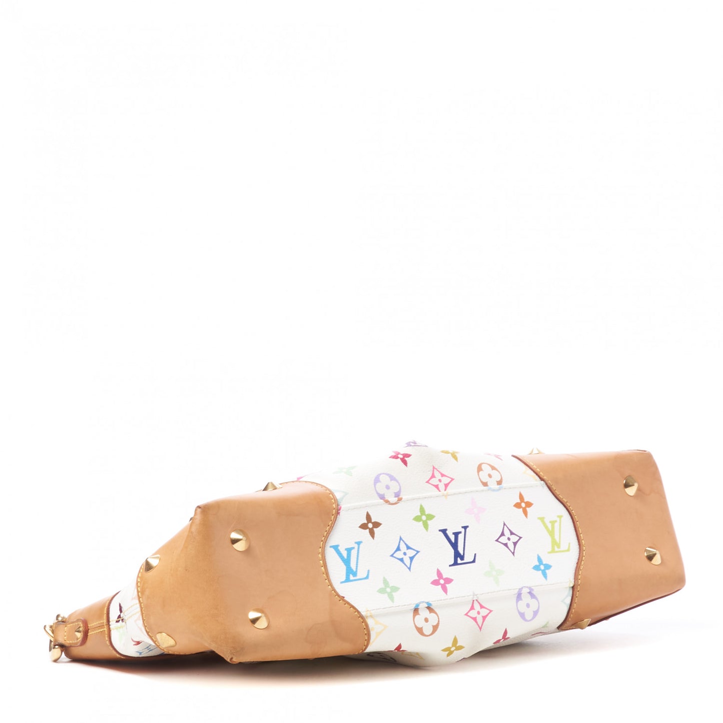Monogram Multicolor Judy MM White