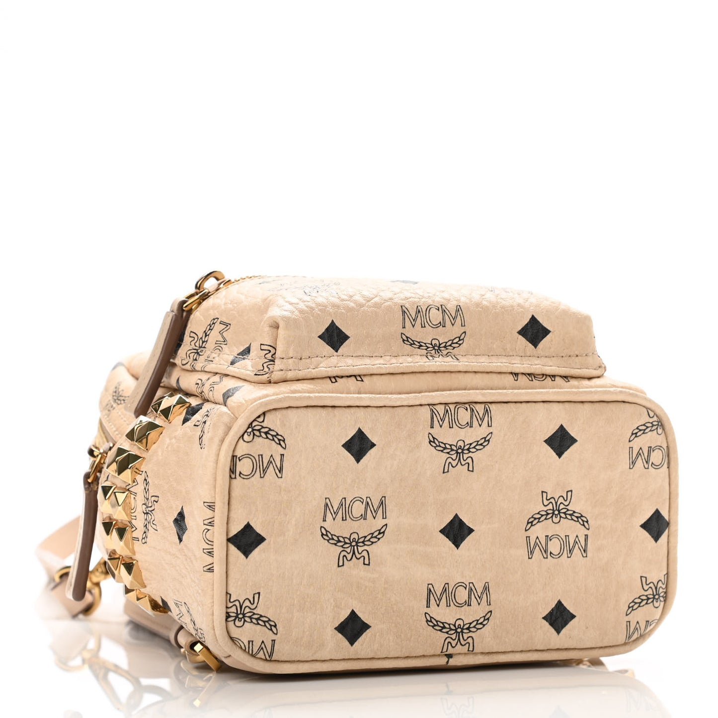 Visetos Side Stud X-Mini Stark Bebe Boo Backpack Beige