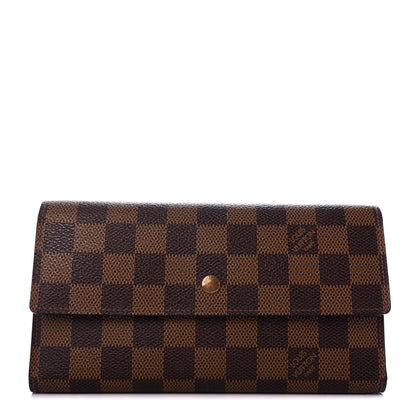 Louis Vuitton Damier Ebene Porte Tresor International Wallet 1 of 9