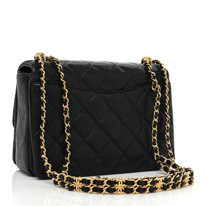 Chanel Caviar Quilted Coco First Flap Black 3 of 11
